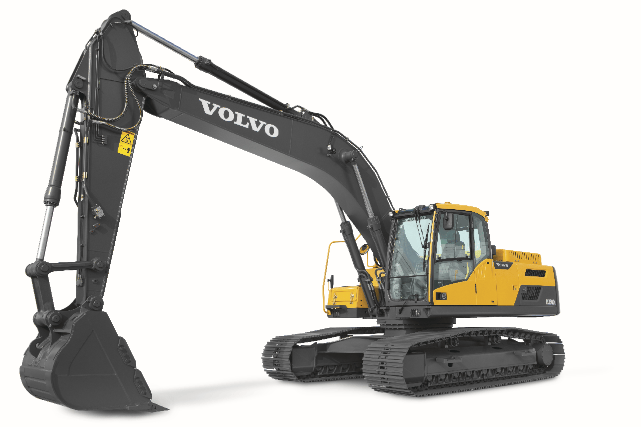 მუხლუხა ექსკავატორი Volvo EC250DL